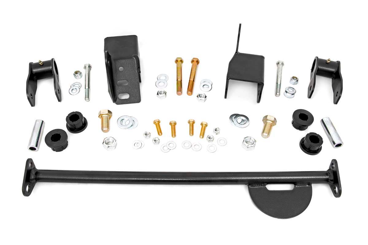 Rough Country Front Shackle Reversal Kit for Jeep CJ5/CJ7/Scrambler 4WD