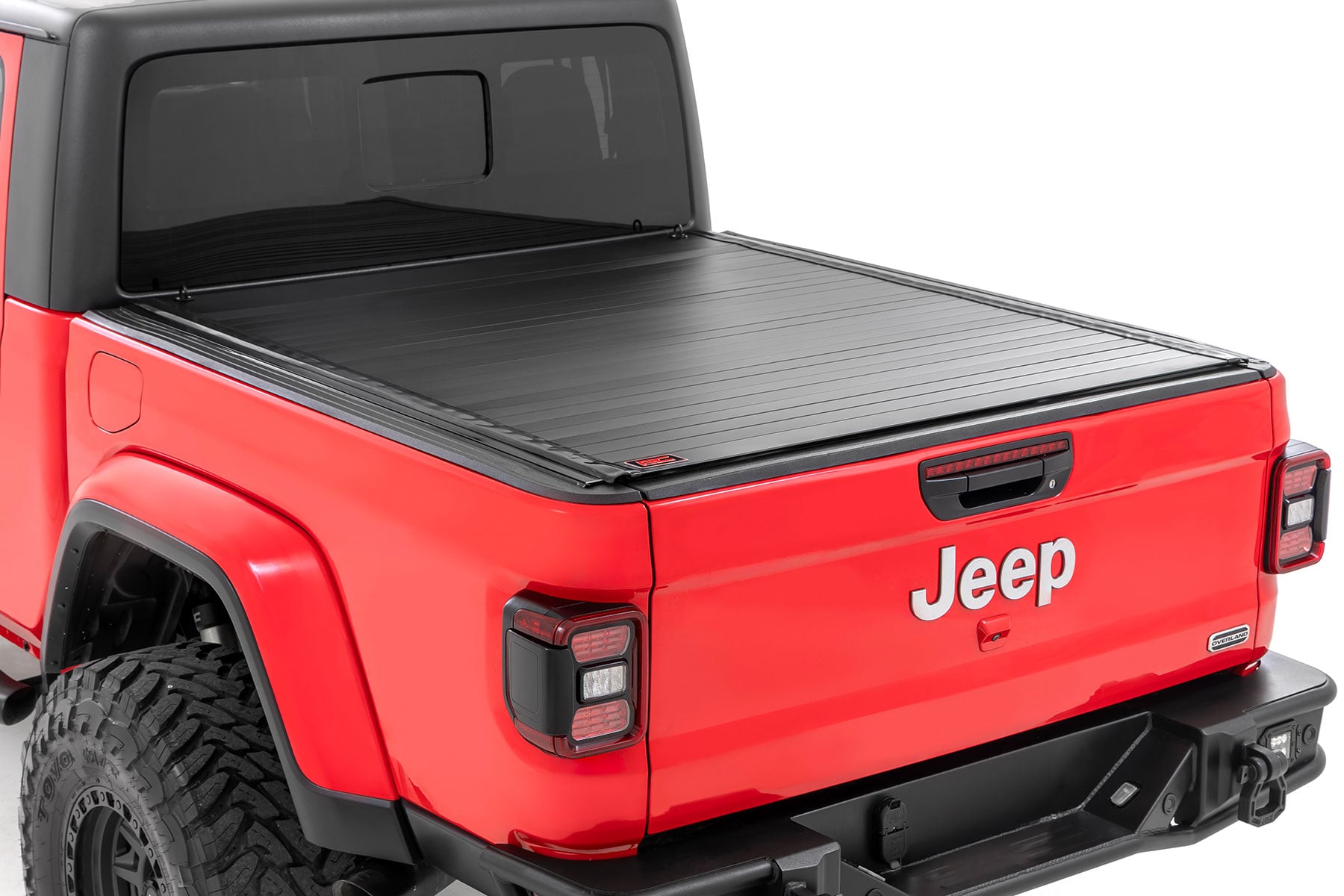 Rough Country Hard Roll-Up Bed Cover for Jeep Gladiator 4WD