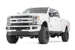 4.5-Inch Lift Kit with V2 Shocks for Ford Super Duty 4WD, view 2, Rough Country 50671