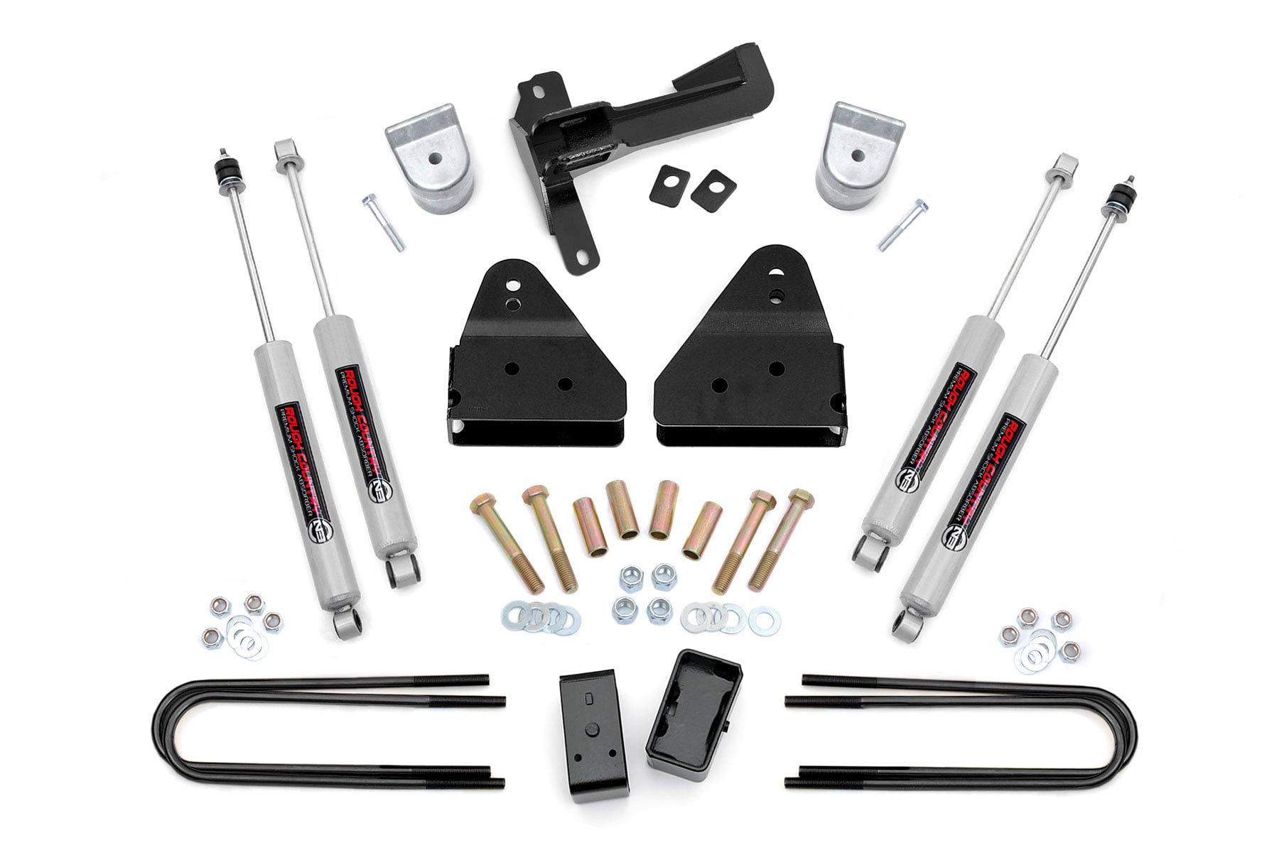 3-Inch Lift Kit with N3 Shocks for Ford Super Duty 4WD — Rough Country 509.20