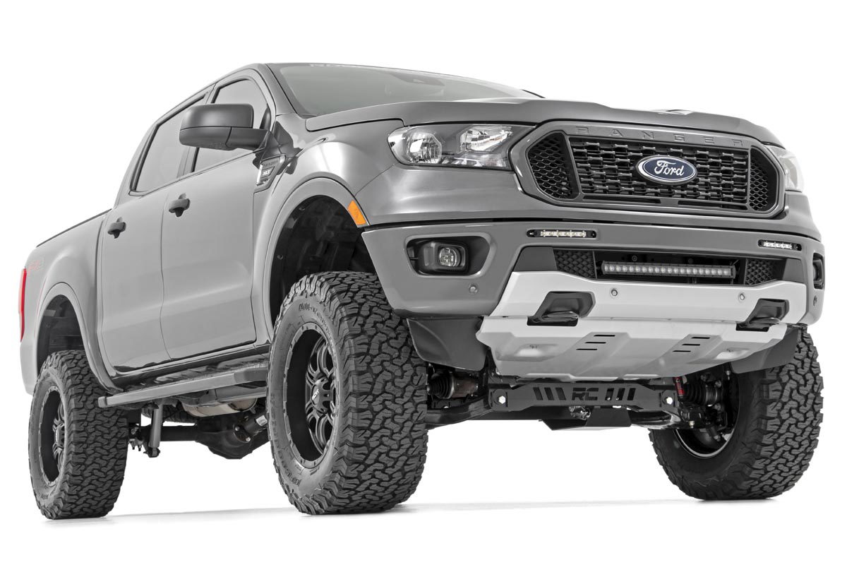 6-Inch Lift Kit for Ford Ranger, Steel Knuckles — Rough Country 50930