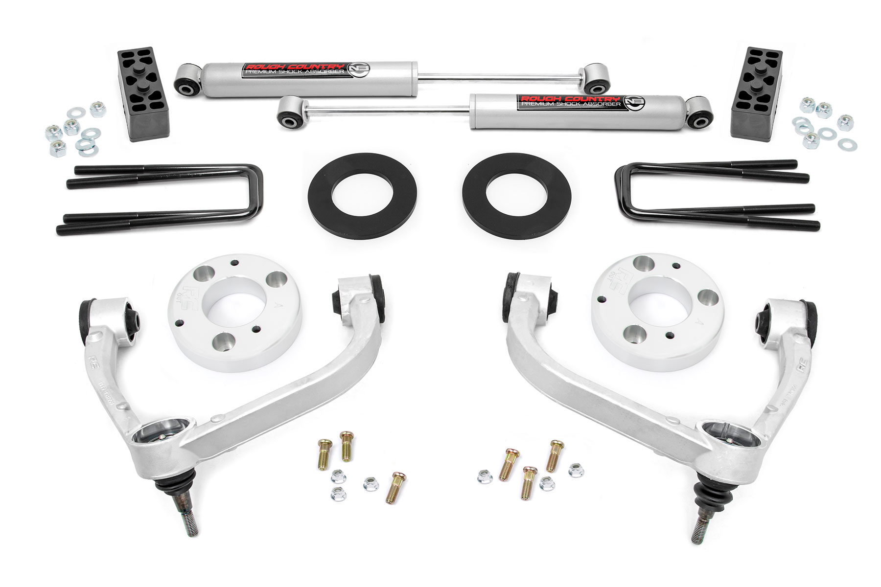 Rough Country 3-Inch Lift Kit for 2009-2013 Ford F-150 4WD