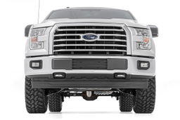 3-Inch Lift Kit for 2014–2020 Ford F-150 4WD, view 3, Rough Country 51014RED