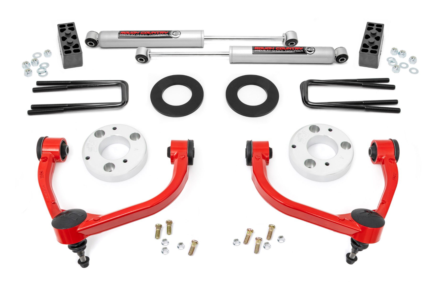 Rough Country 3-Inch Lift Kit for 2014–2020 Ford F-150 4WD