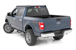 Roof Rack with 40-Inch Black Series LED Bar for F-150 (2015–2018), view 3, Rough Country 51021