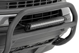 Nudge Bar with 20-Inch Black Series LED Bar for Bronco Sport, view 2, Rough Country 51041