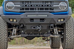 Hidden Winch Mount Kit with 12000-Lb Winch for Bronco (2021-2025), view 5, Rough Country 51059