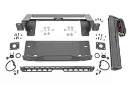 High Winch Mount with 20-Inch Light Bar for Bronco 4WD (2021-2025), Rough Country 51067