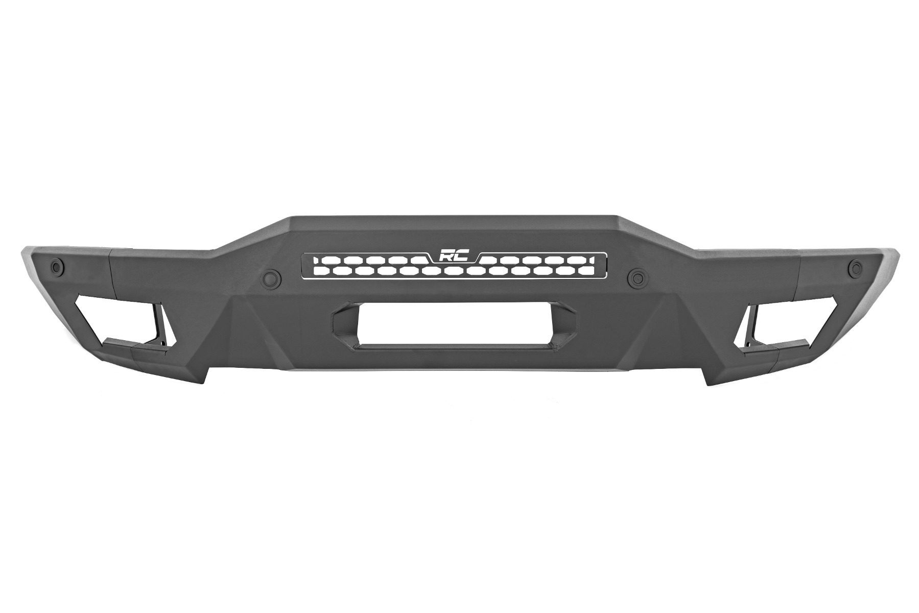 Full-Width Modular Front Bumper for 2021-2025 Ford Bronco 4WD, Rough Country 51073: Front Bumpers