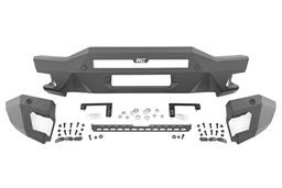Front Bumper with 20 Inch DRL Light Bar for Ford Bronco 4WD, view 6, Rough Country 51074