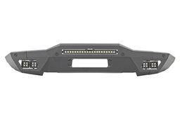 Front Bumper with 20 Inch LED Bar and Amber DRL Pods for Bronco, Rough Country 51075