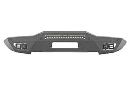 Front Bumper with 20 Inch Light Bar and Fog Pods for Ford Bronco, Rough Country 51076