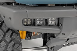 Black Series LED Fog Light Kit for Ford Bronco 4WD (2021-2025), view 2, Rough Country 51087