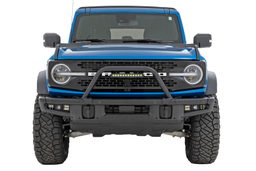 12-Inch DRL Light Bar and Safari Bar for Ford Bronco 4WD (2021–2025), view 2, Rough Country 51117