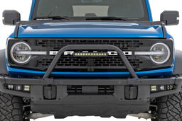 12-Inch DRL Light Bar and Safari Bar for Ford Bronco 4WD (2021–2025), view 3, Rough Country 51117