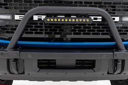 12-Inch DRL Light Bar and Safari Bar for Ford Bronco 4WD (2021–2025), view 4, Rough Country 51117