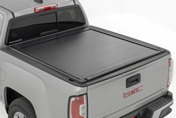 Powered Retractable Bed Cover for 5' Bed, Colorado/Canyon (2015-2026) shown installed, Rough Country 51120500
