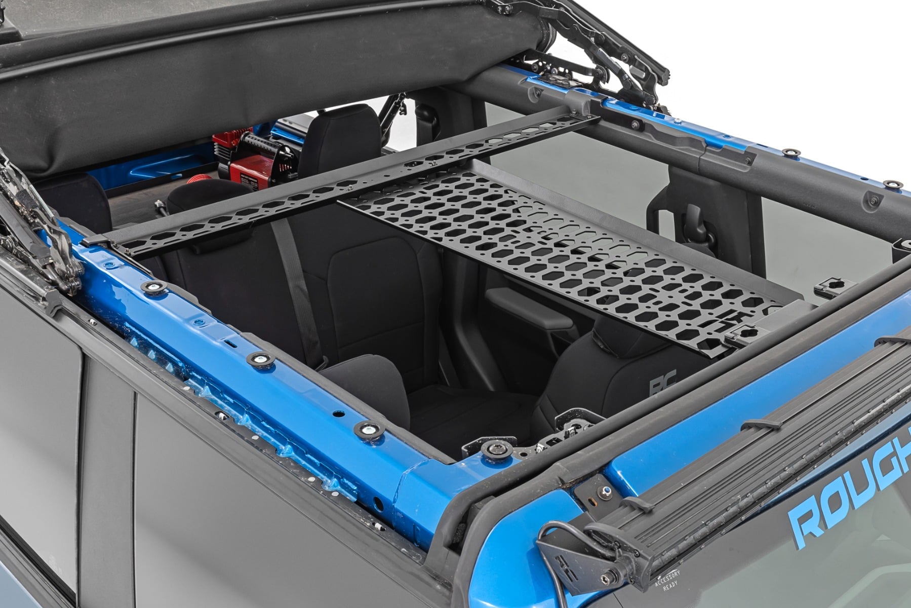 Molle Mounting Panel with LED Dome Light for Bronco — Rough Country 51124