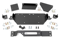 Hidden Winch Mount with 12000-Lb Winch for F-250/F-350 Super Duty, view 2, Rough Country 51127
