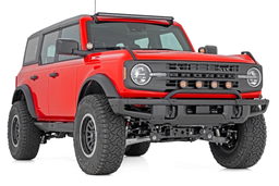 Black Series LED Light Bar Mount for Ford Bronco 4WD (2021-2025), view 2, Rough Country 51136