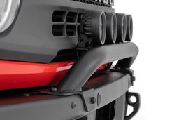 Black Series LED Light Bar Mount for Ford Bronco 4WD (2021-2025), view 4, Rough Country 51136