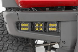 2-Inch Black Series LED Fog Light Kit for Ford Bronco 4WD (2021-2025), view 6, Rough Country 51140