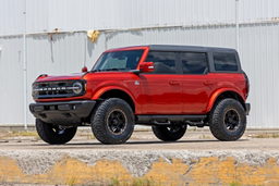 SRL2 Adjustable Aluminum Step Rails for 2021-2025 Ford Bronco 4WD, view 5, Rough Country 51143