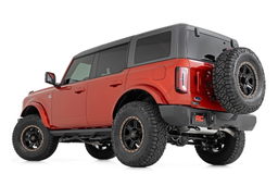 SRL2 Adjustable Aluminum Step Rails for 2021-2025 Ford Bronco 4WD, Rough Country 51143