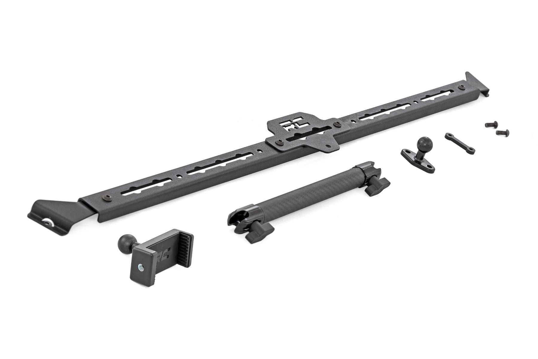 Rough Country 8-Inch Clamp Dash Mount and Phone Holder for Ford Bronco