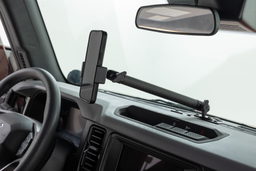 10-Inch Clamp Dash Mount and Phone Holder for Ford Bronco, view 2, Rough Country 51152