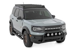 Nudge Bar for Ford Bronco Sport AWD with Tow Hooks (2021–2024), view 3, Rough Country 51154