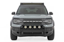 Nudge Bar with 20-Inch LED Bar for Ford Bronco Sport AWD (2021–2024), view 4, Rough Country 51155