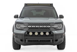 Nudge Bar with 20-Inch DRL Light Bar for Bronco Sport AWD (2021–2024), view 4, Rough Country 51156