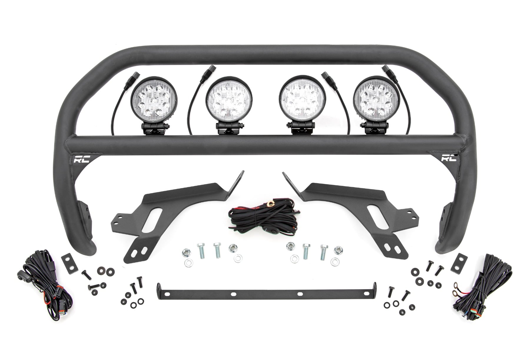 Rough Country Nudge Bar with Four 4-Inch LEDs for Bronco Sport AWD
