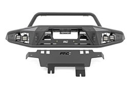 Tubular Front Bumper with Hoop for 2021-2025 Ford Bronco 4WD, Rough Country 51200A