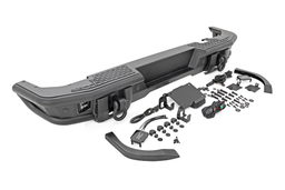 Tubular Rear Bumper for 2021-2025 Ford Bronco 4WD, view 2, Rough Country 51210