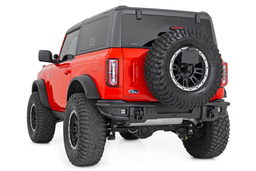 Tubular Rear Bumper for 2021-2025 Ford Bronco 4WD, Rough Country 51210