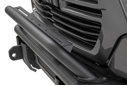 Tubular Front Bumper with Skid Plate for Ram 1500 (2019-2024), view 3, Rough Country 51214