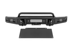 Tubular Front Bumper with Skid Plate for Ram 1500 (2019-2024), view 4, Rough Country 51214