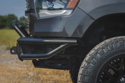 Tubular Front Bumper with Skid Plate for Ram 1500 (2019-2024), view 5, Rough Country 51214