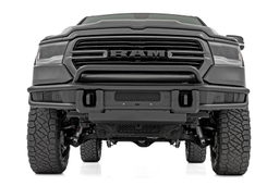 Tubular Front Bumper with Skid Plate for Ram 1500 (2019-2024), Rough Country 51214
