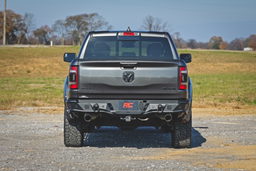 Tubular Rear Bumper for Ram 1500 (2019-2025), view 4, Rough Country 51215