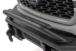 Tubular Front Bumper with Skid Plate for F-150 (2021-2023), view 2, Rough Country 51216
