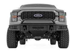 Tubular Front Bumper with Skid Plate for F-150 (2021-2023), Rough Country 51216