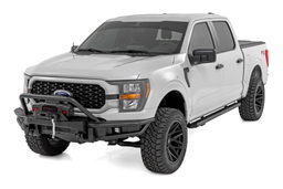 Tubular Winch Front Bumper for Ford F-150 (2021-2023), Rough Country 51216W