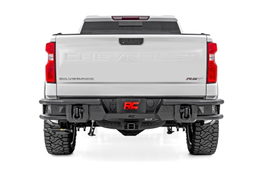 Tubular Rear Bumper for Silverado 1500 (2019-2025), view 2, Rough Country 51219