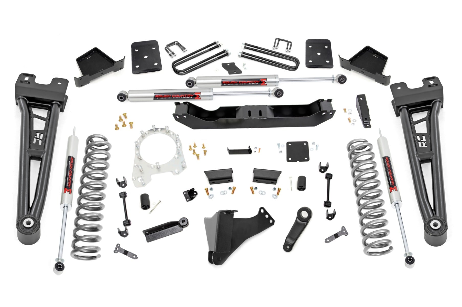 6-Inch Lift Kit with M1 Shocks for 2017–2022 Ford F-250 4WD, Rough Country 51240