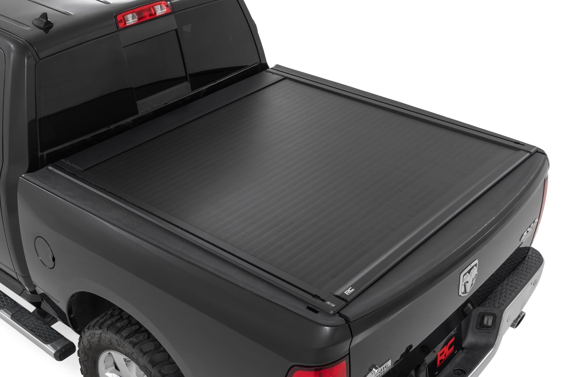 Rough Country Powered Retractable Bed Cover for Ram 1500 5'7" Bed
