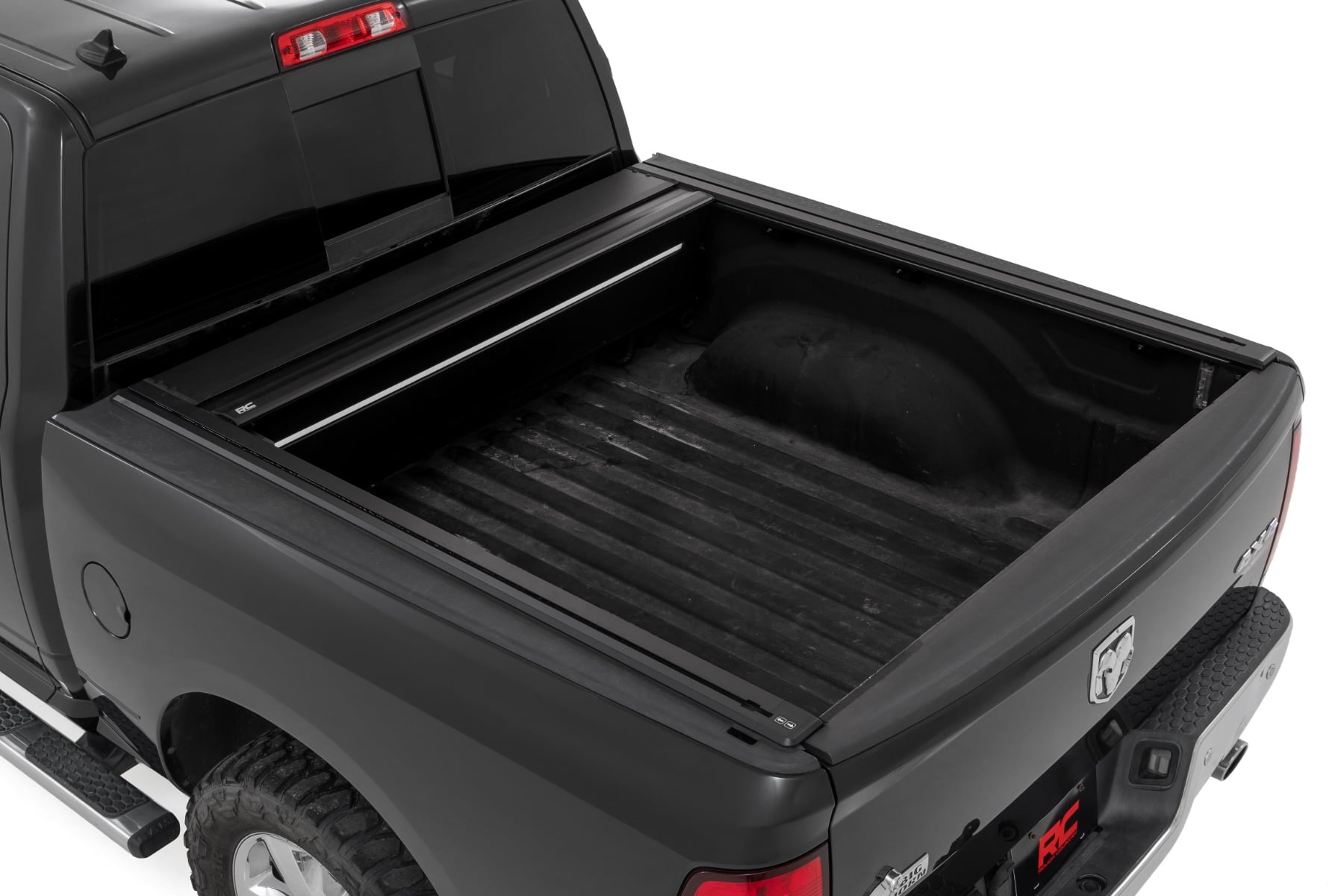 Powered Retractable Bed Cover for Ram 1500 5'7" Bed (2009-2024), Rough Country 51309550