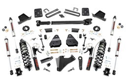 6-Inch Vertex Coilover Lift Kit for Ford Super Duty 4WD for Trucks without Overloads, Rough Country 51358